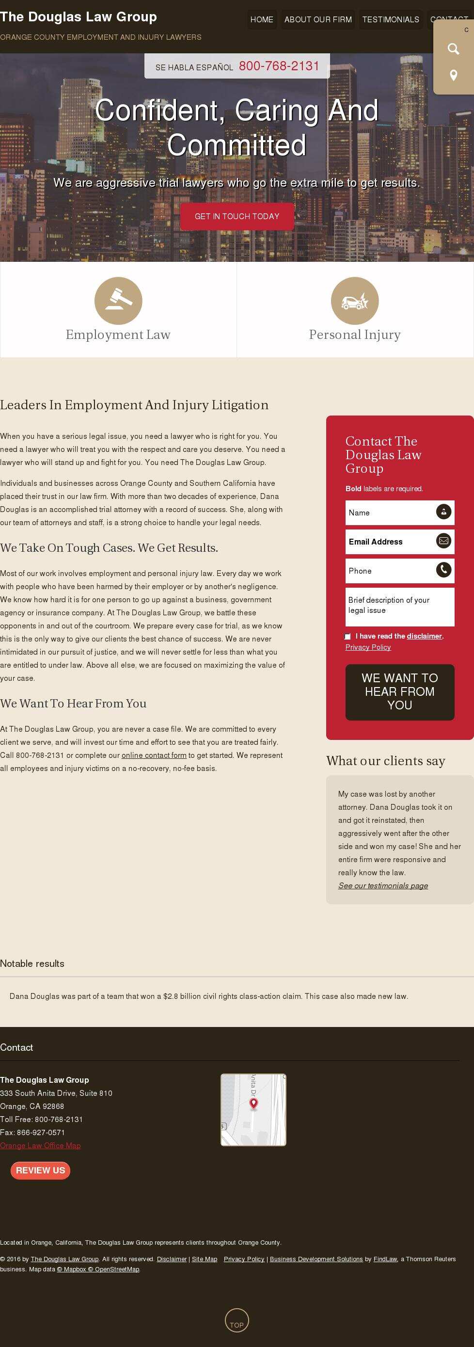 The Douglas Law Group - Orange CA Lawyers
