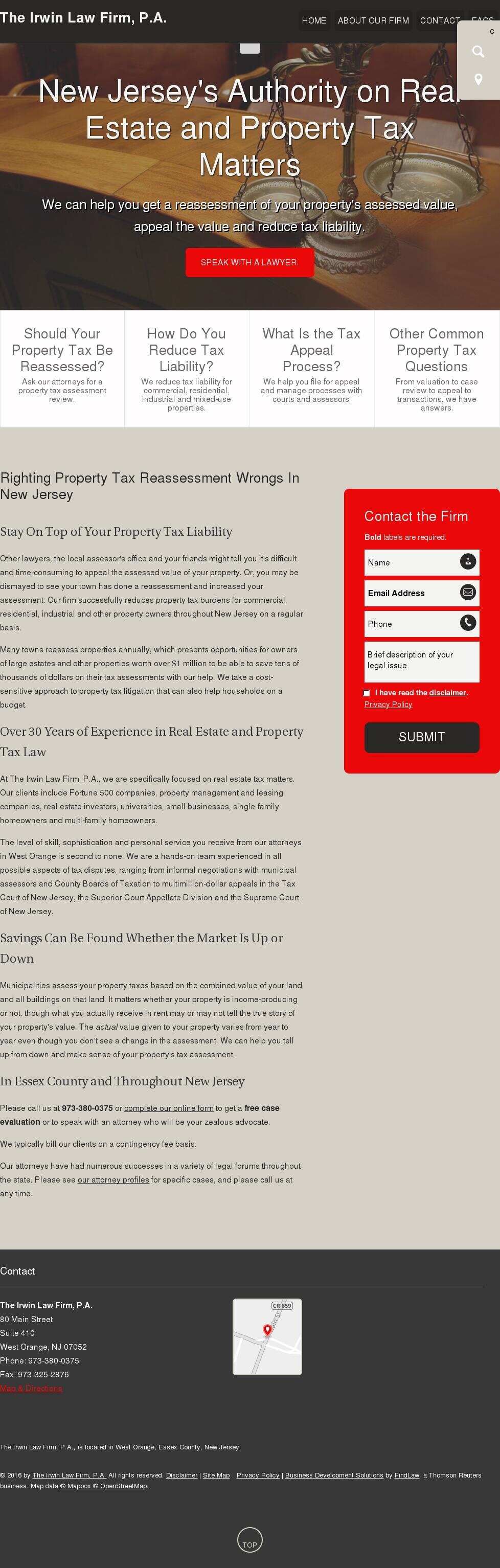 The Irwin Law Firm, P.A. - West Orange NJ Lawyers
