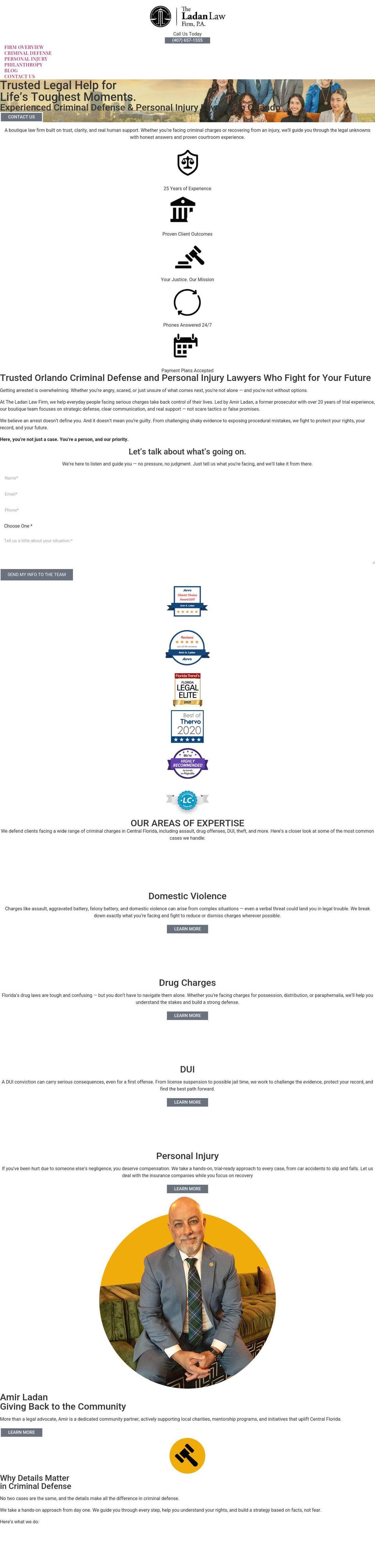 The Ladan Law Firm, P.A. - Orlando FL Lawyers