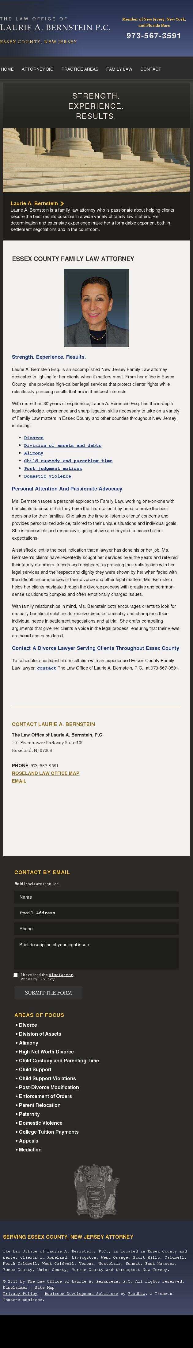 The Law Office of Laurie A. Bernstein, P.C. - Roseland NJ Lawyers