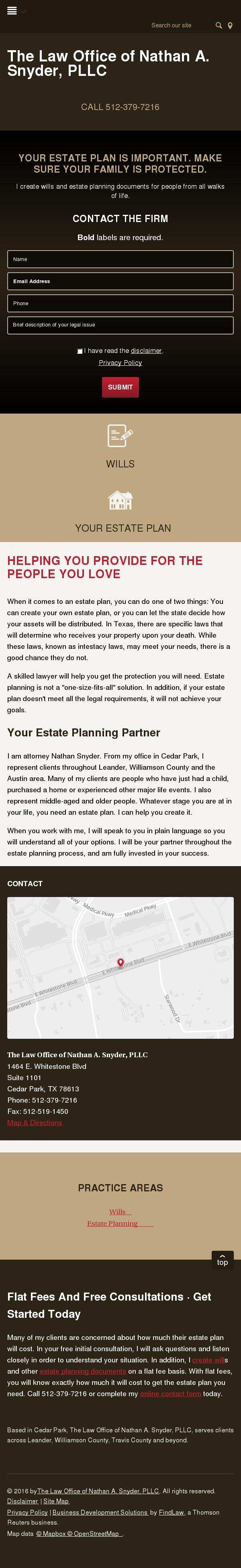 The Law Office of Nathan A. Snyder, PLLC - Cedar Park TX Lawyers