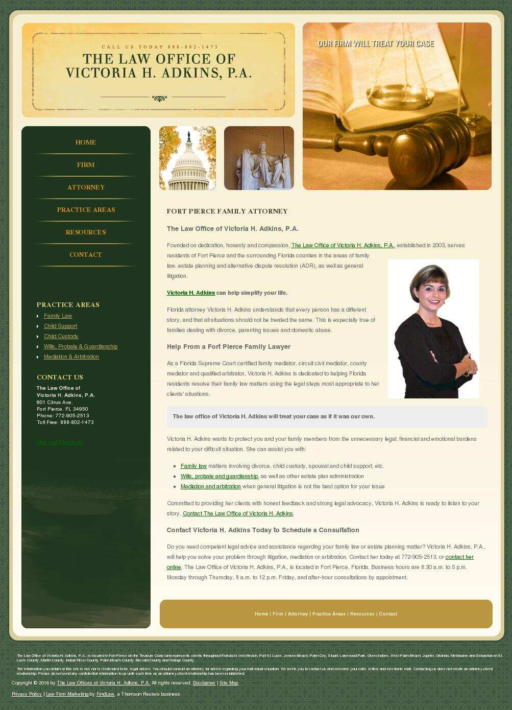 The Law Offices of Victoria H. Adkins, P.A. - Fort Pierce FL Lawyers