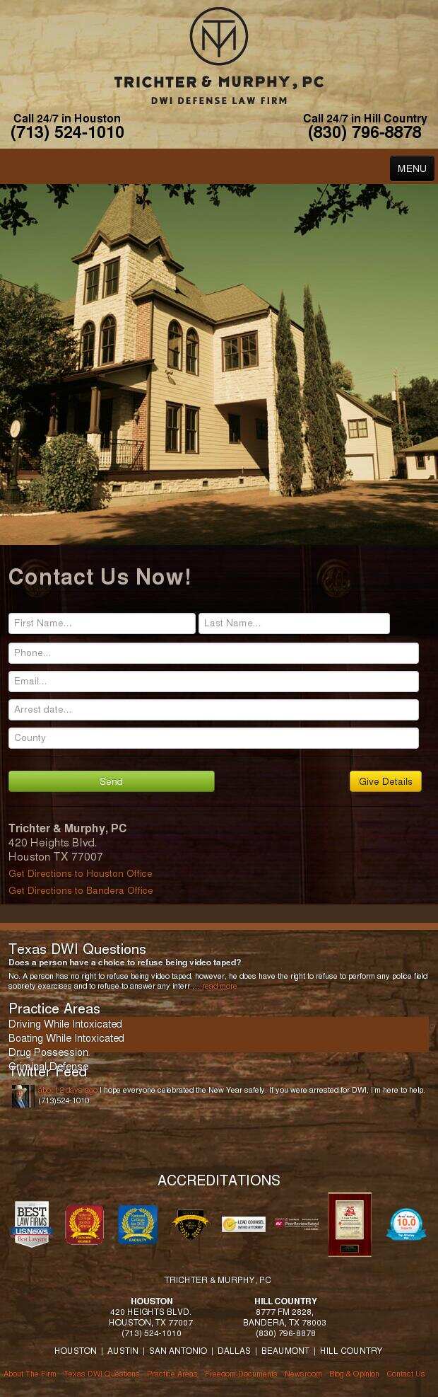 Trichter & Murphy, P.C. - Bandera TX Lawyers