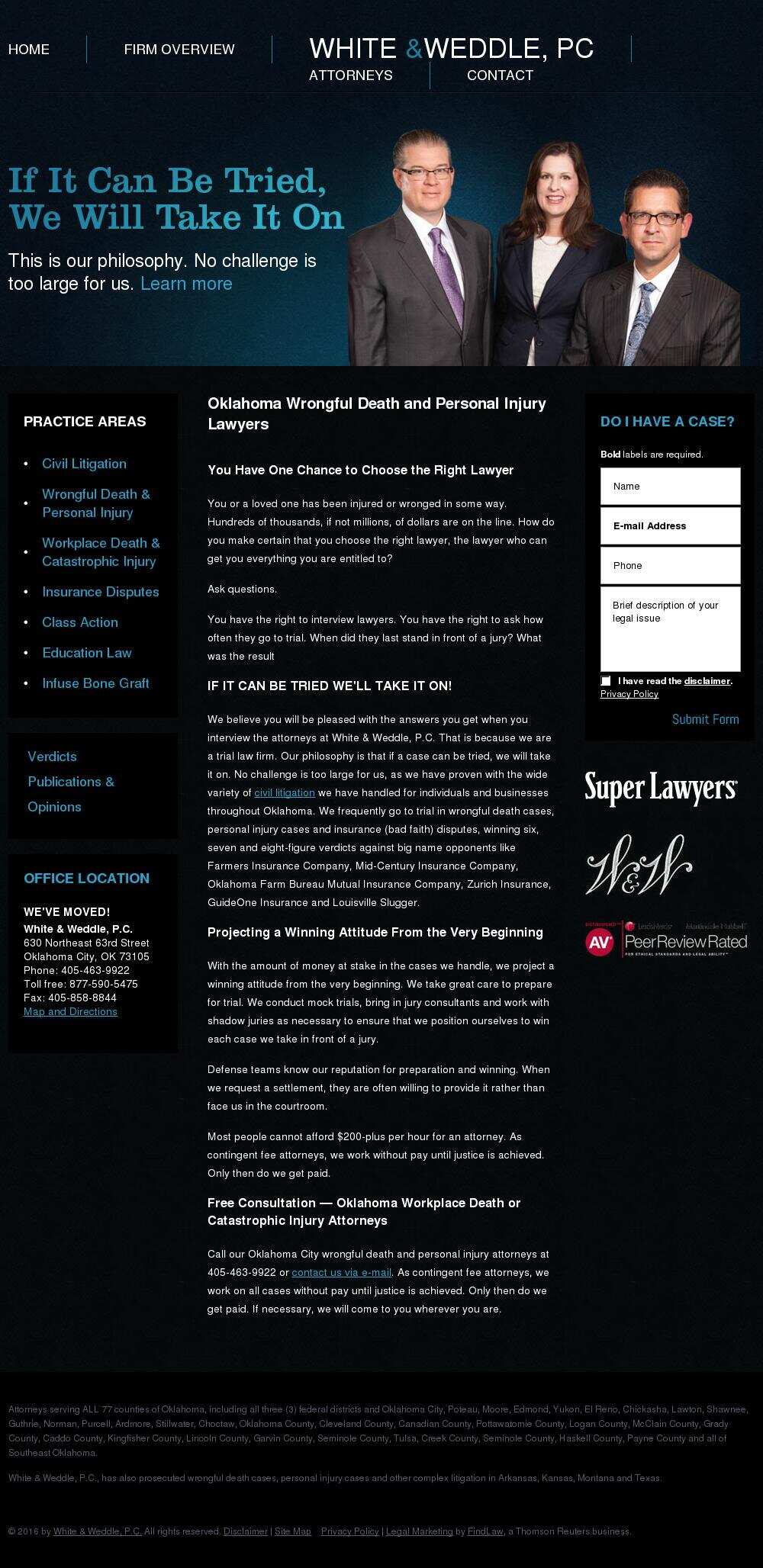 White & Weddle PC - Oklahoma City OK Lawyers