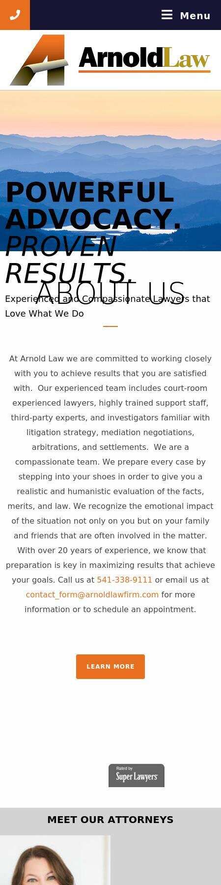 Arnold Law - Eugene OR Lawyers