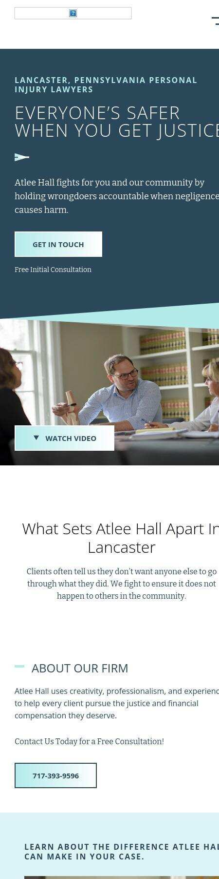 Atlee Hall LLP - Lancaster PA Lawyers