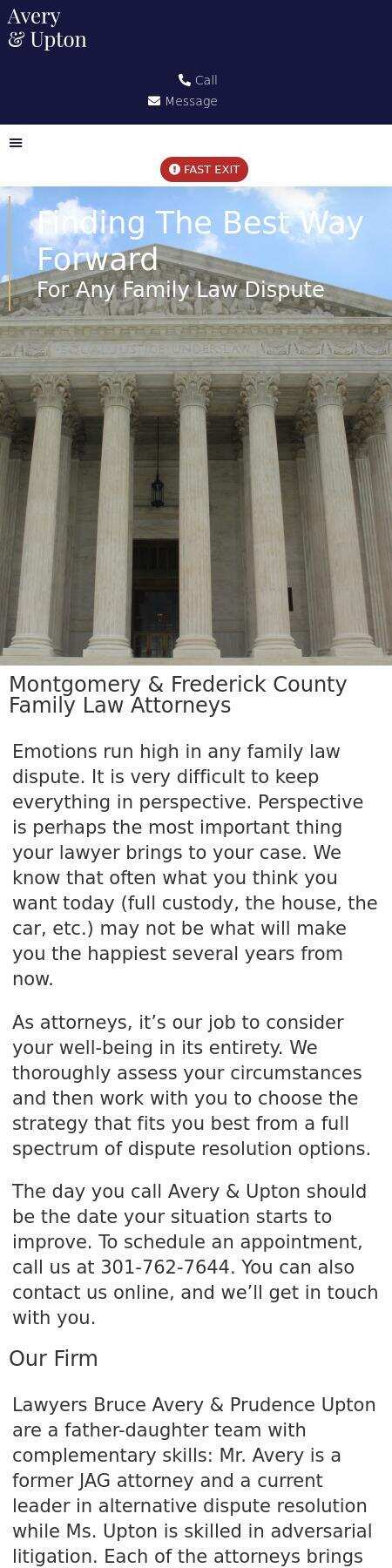 Avery & Upton - Rockville MD Lawyers