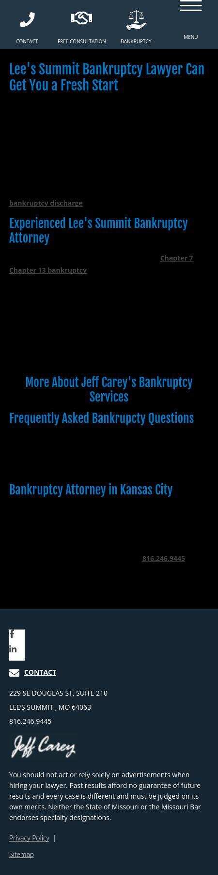 BKTP Bankruptcy Law - Lee's Summit MO Lawyers