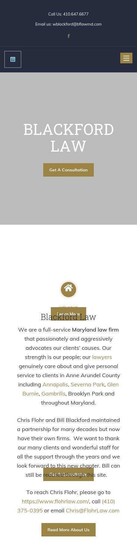 Blackford & Flohr, LLC - Severna Park MD Lawyers