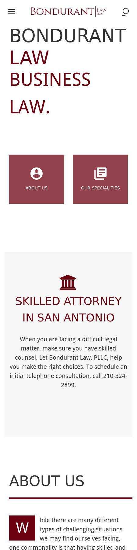 Bondurant Law, PLLC - San Antonio TX Lawyers