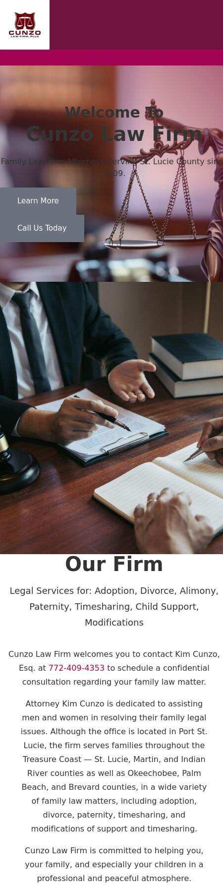 Cunzo Law Firm, PLLC - Fort Pierce FL Lawyers