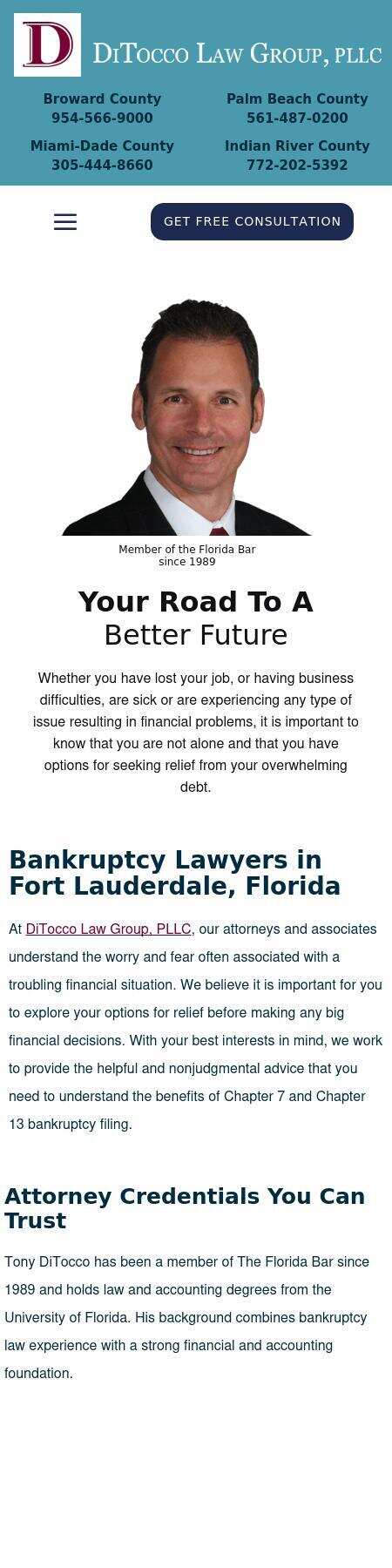 DiTocco Law Group, PLLC - Aventura FL Lawyers