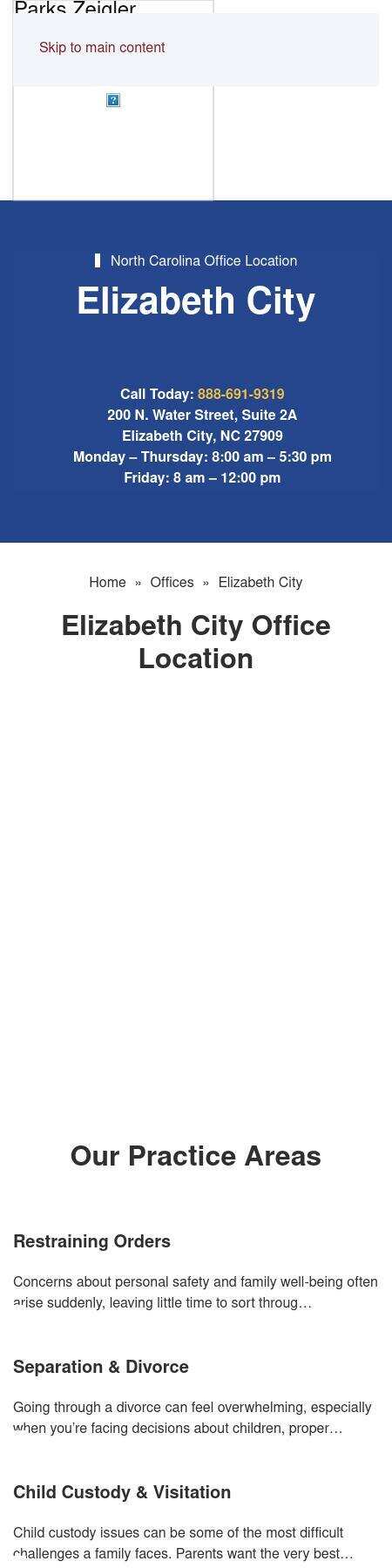 Parks Zeigler, PLLC -  Elizabeth City NC Lawyers