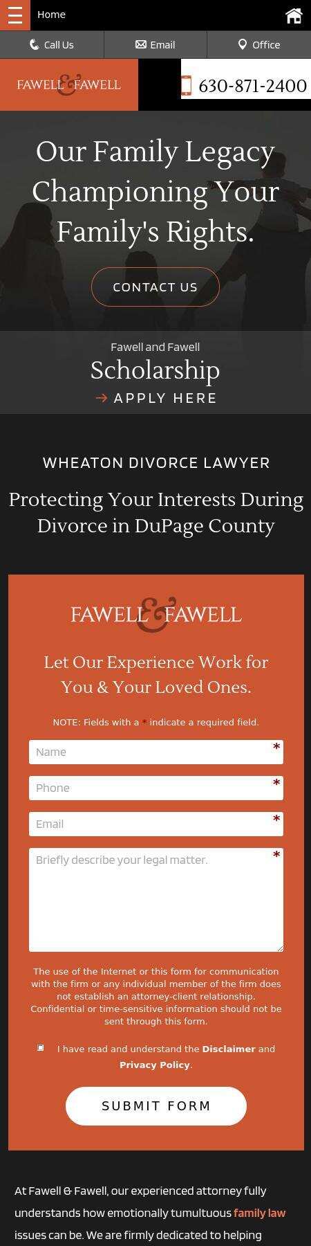 Fawell & Fawell, Ltd. - Wheaton IL Lawyers