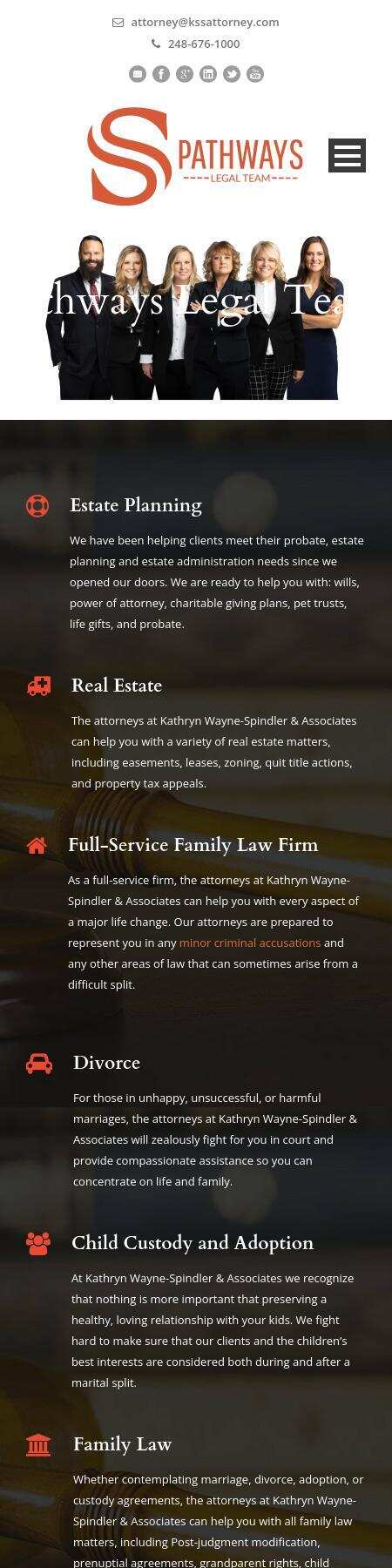 Kathryn Wayne-Spindler & Associates, PC - Milford MI Lawyers