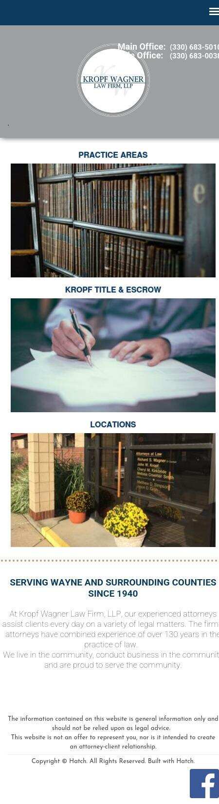 Kropf Wagner Law Firm, LLP - Orrville OH Lawyers