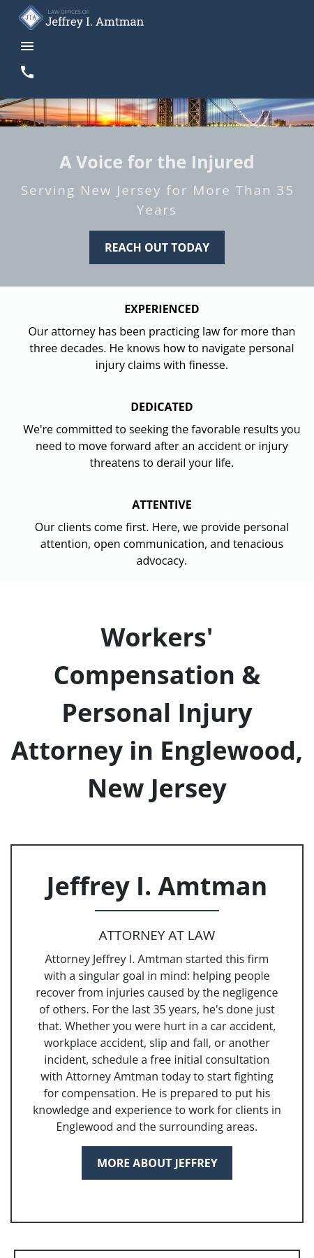 Law Offices of Jeffrey I. Amtman - Englewood NJ Lawyers