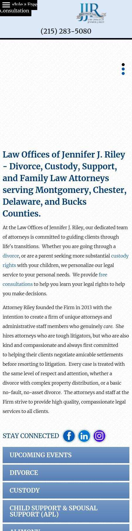 Law Offices of Jennifer J. Riley - Blue Bell PA Lawyers