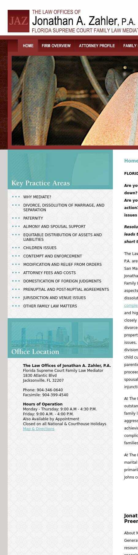Law Offices of Jonathan A. Zahler, P.A. - Jacksonville FL Lawyers