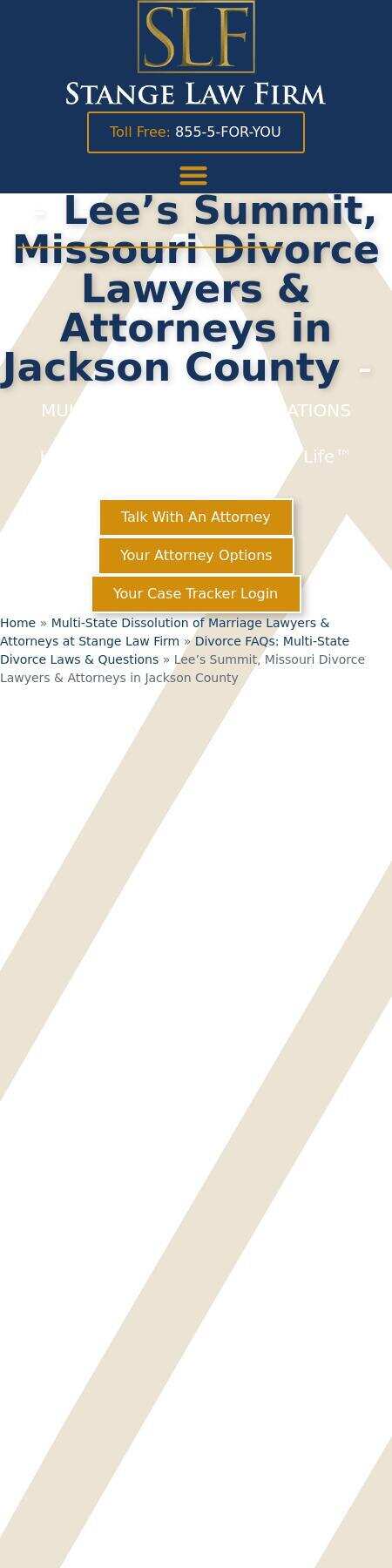 Stange Law Firm, PC - Lee's Summit MO Lawyers