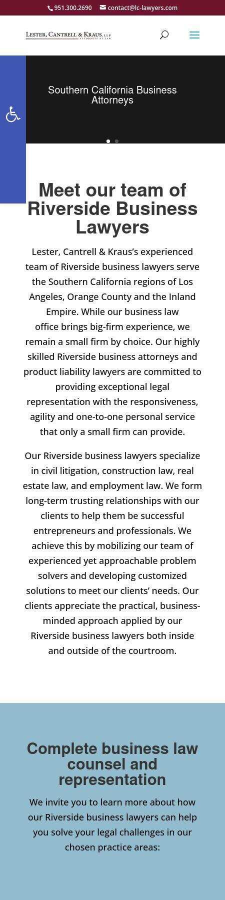 Lester & Cantrell, LLP - Riverside CA Lawyers