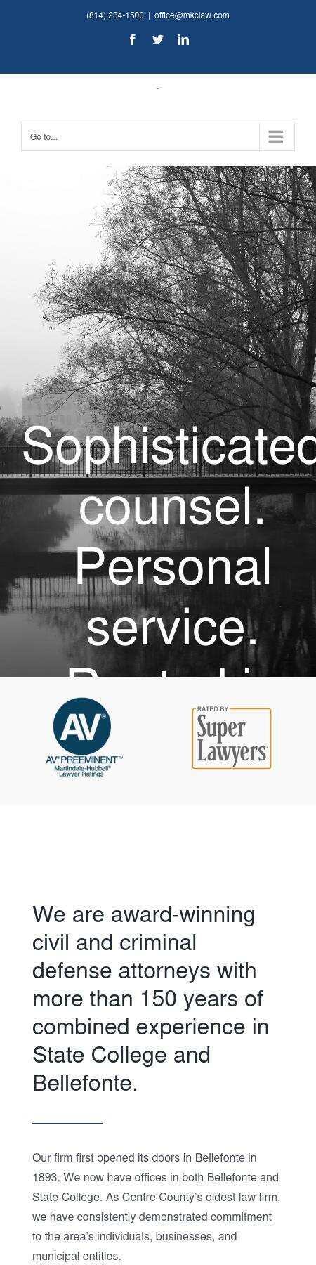 Miller, Kistler & Campbell - State College PA Lawyers