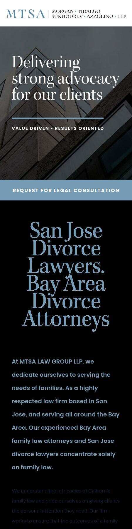 Morgan Tidalgo Sukhodrev & Azzolino LLP - San Jose CA Lawyers
