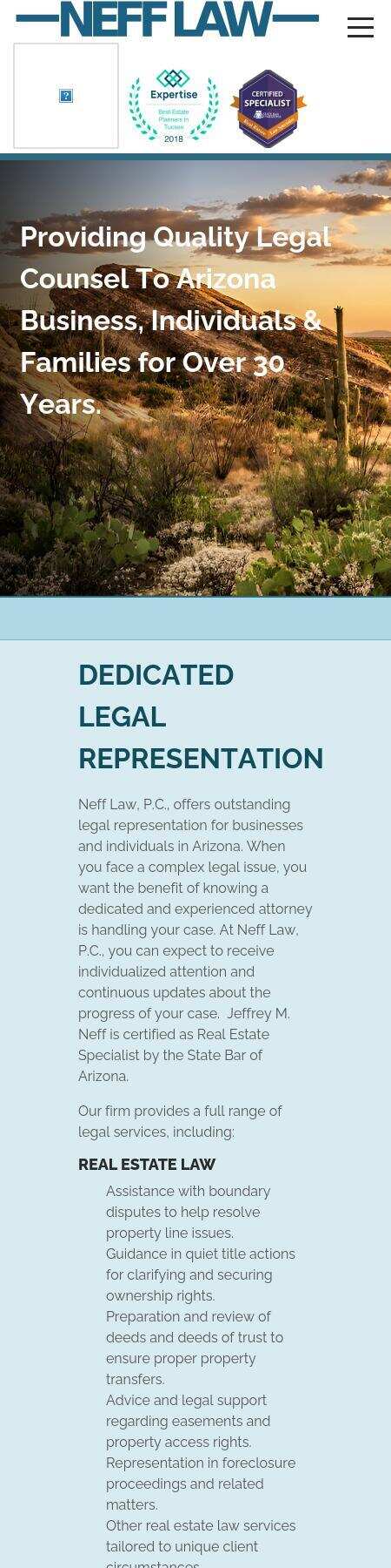 Neff & Griffith, P.C. - Tucson AZ Lawyers