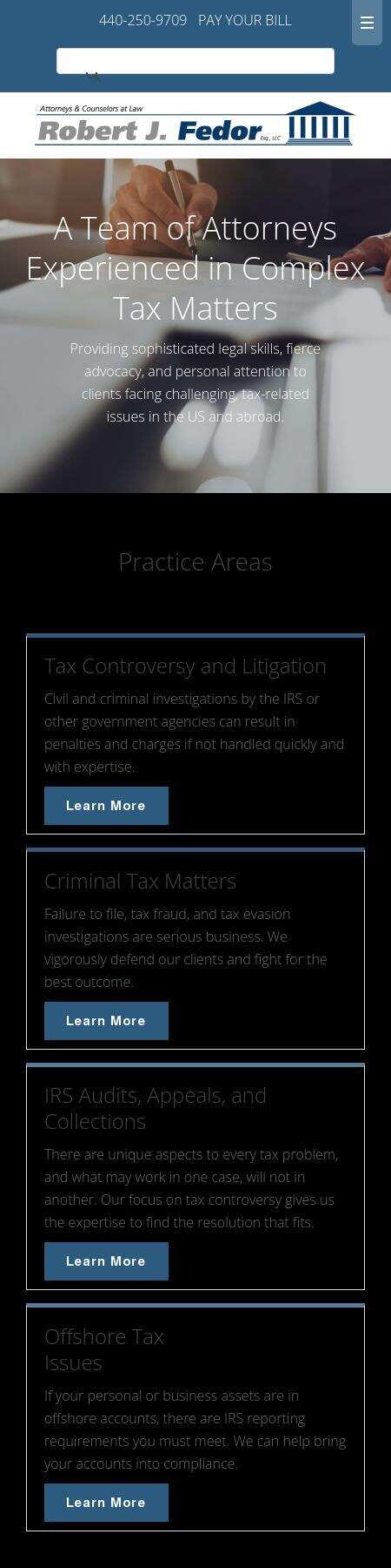 Robert J. Fedor, Esq., L.L.C. - Chicago IL Lawyers