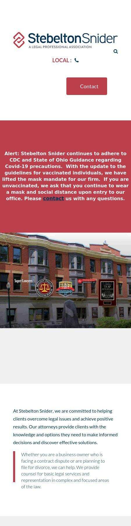 Stebelton, Aranda & Snider - Lancaster OH Lawyers