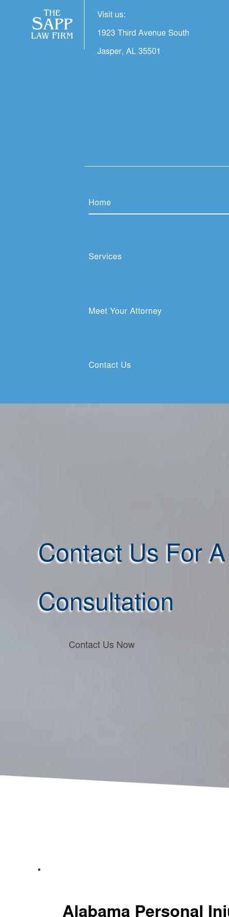 The Sapp Law Firm, L.L.C. - Jasper AL Lawyers