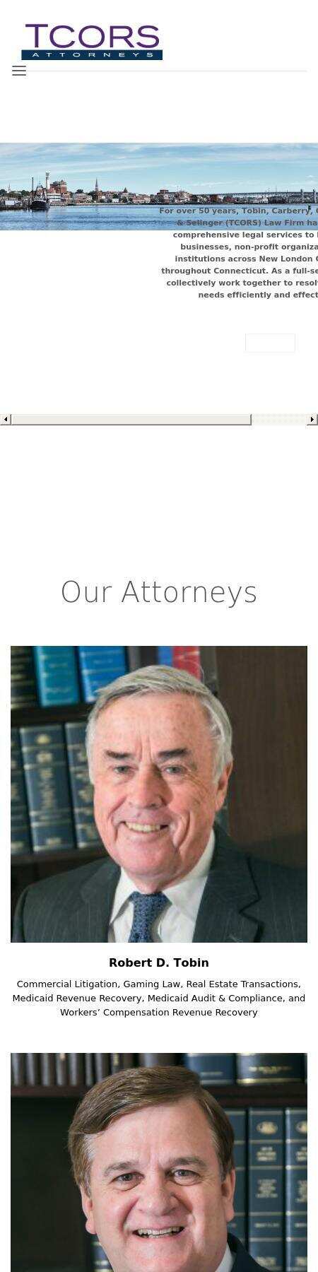 Tobin Carberry O'Malley Riley Selinger - New London CT Lawyers