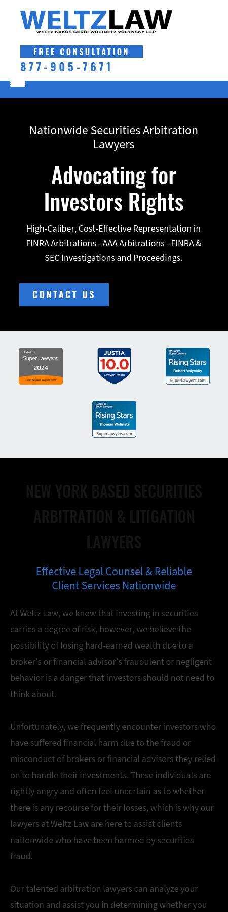 Weltz Law - Mineola NY Lawyers
