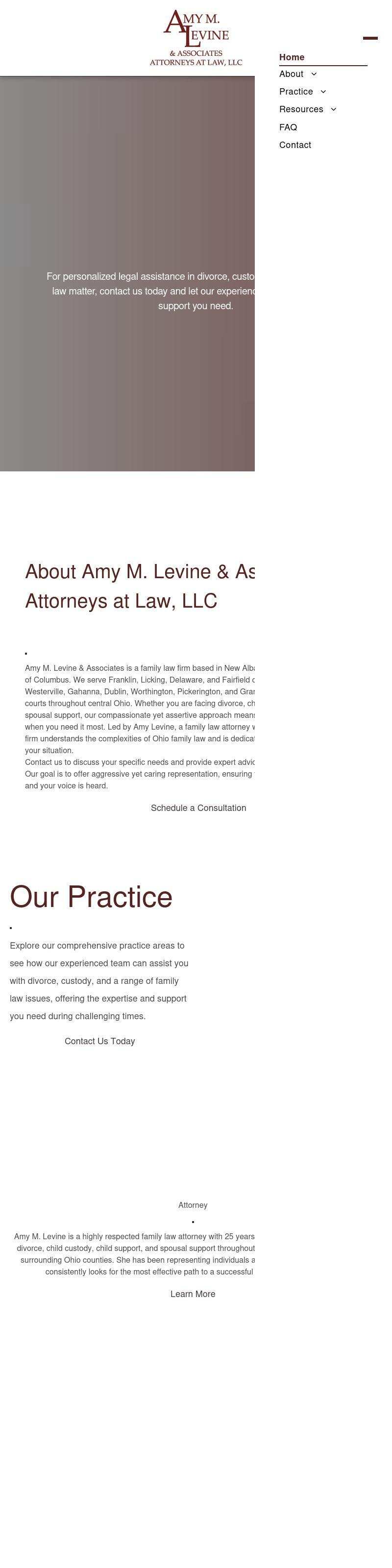 Amy M. Levine & Associates, Attorneys at Law, LLC - Columbus OH Lawyers