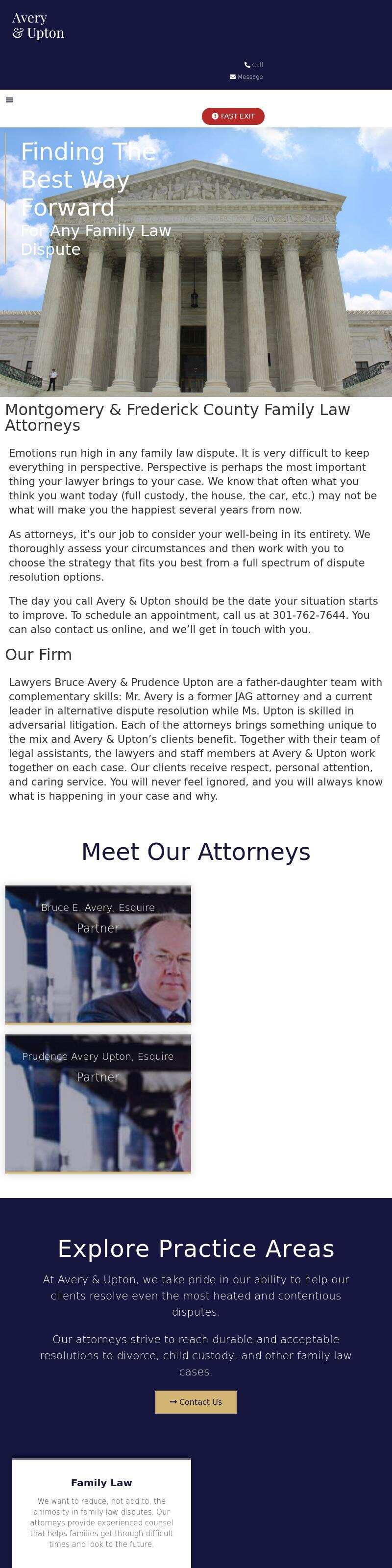 Avery & Upton - Rockville MD Lawyers