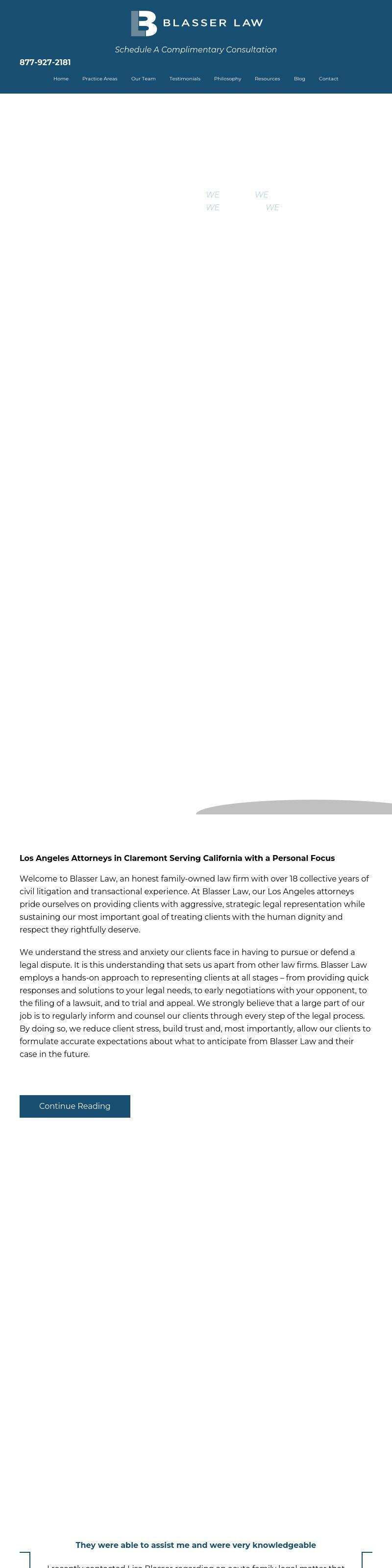 Blasser Law - Diamond Bar CA Lawyers