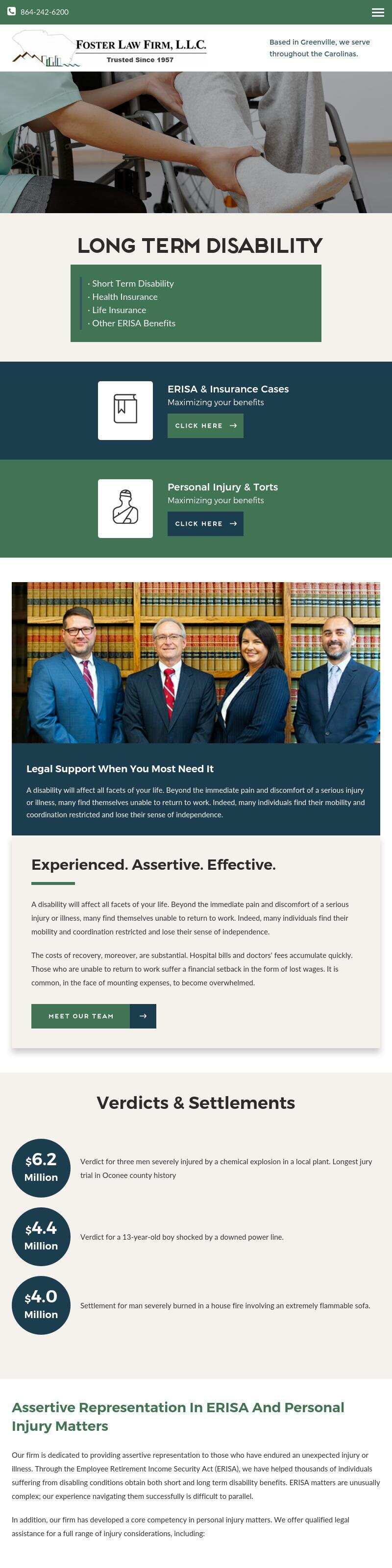 Foster Law Firm, LLC - Charleston SC Lawyers