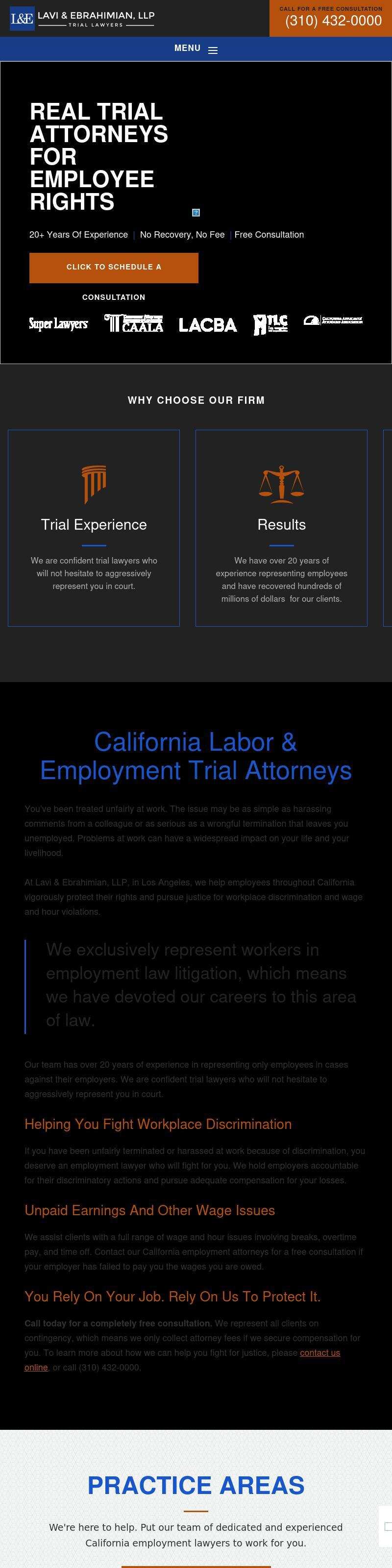Lavi & Ebrahimian, LLP - Beverly Hills CA Lawyers