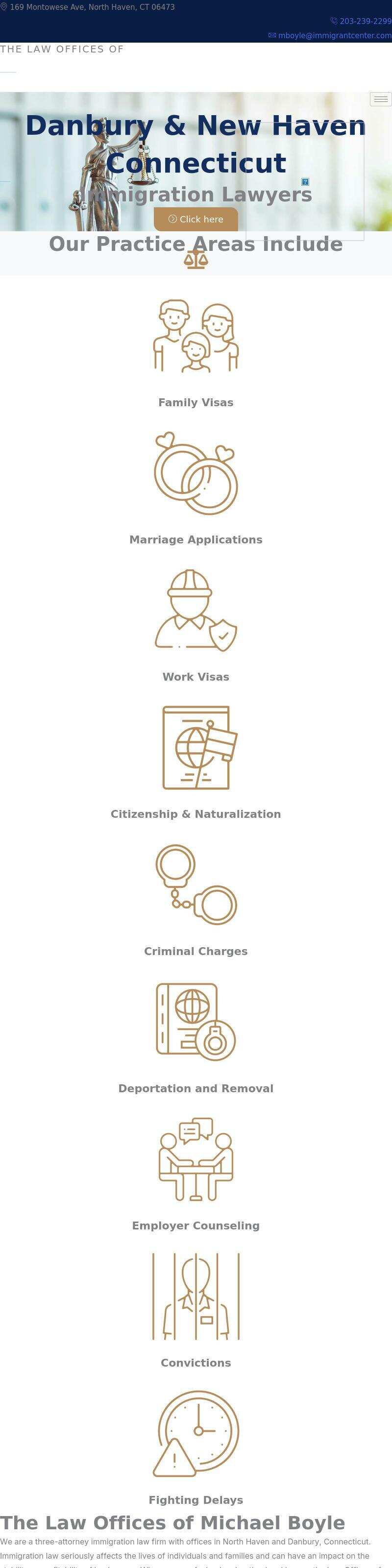Law Office of Michael Boyle - North Haven CT Lawyers