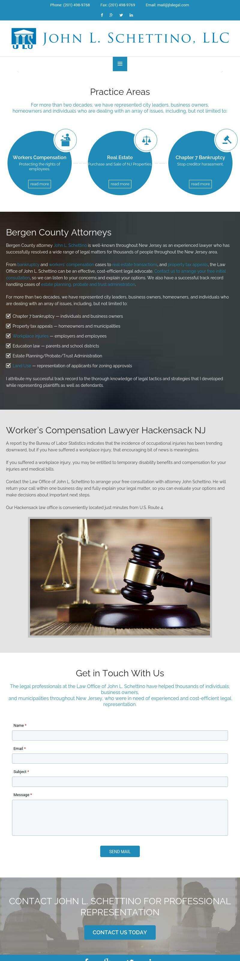 Law Offices of John L. Schettino, LLC - Fairview NJ Lawyers