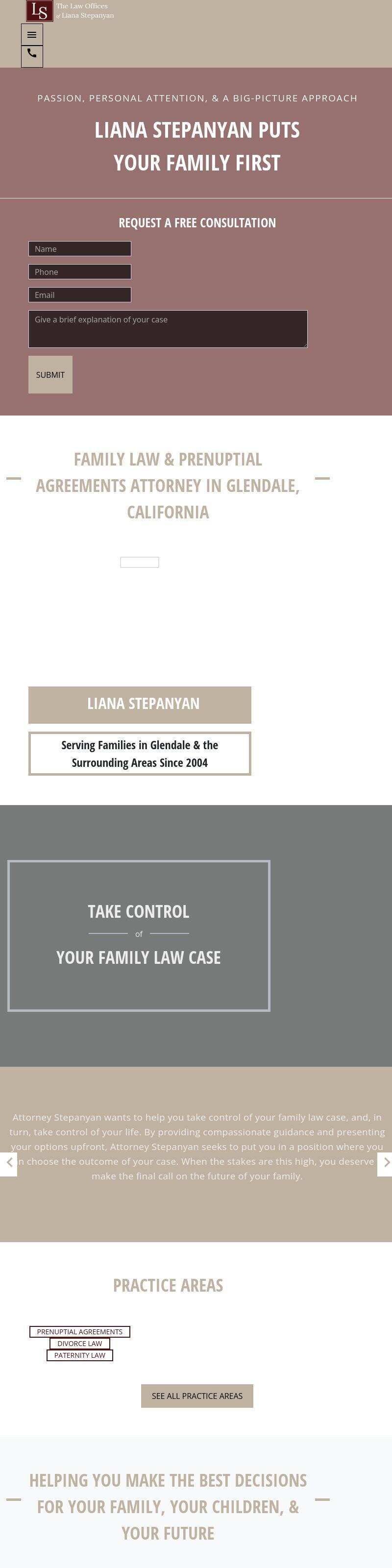 Law Offices of Liana Stepanyan - Glendale CA Lawyers