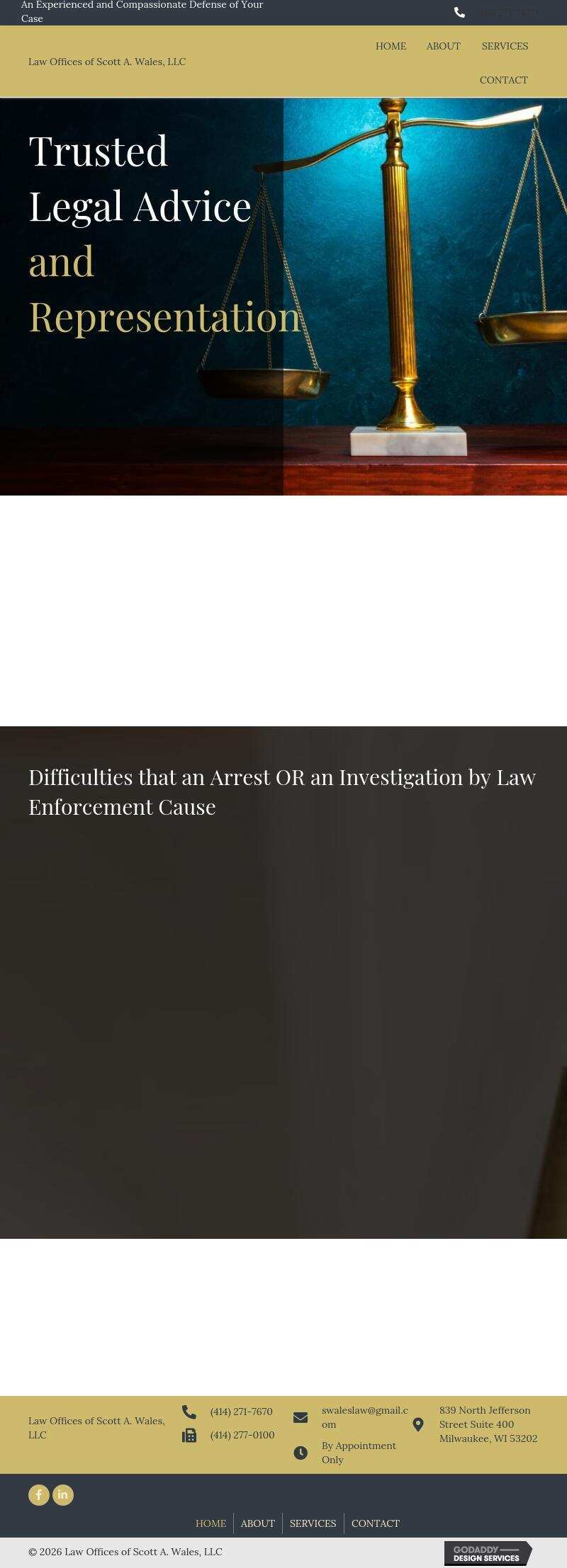 Law Offices of Scott A. Wales, LLC - Milwaukee WI Lawyers