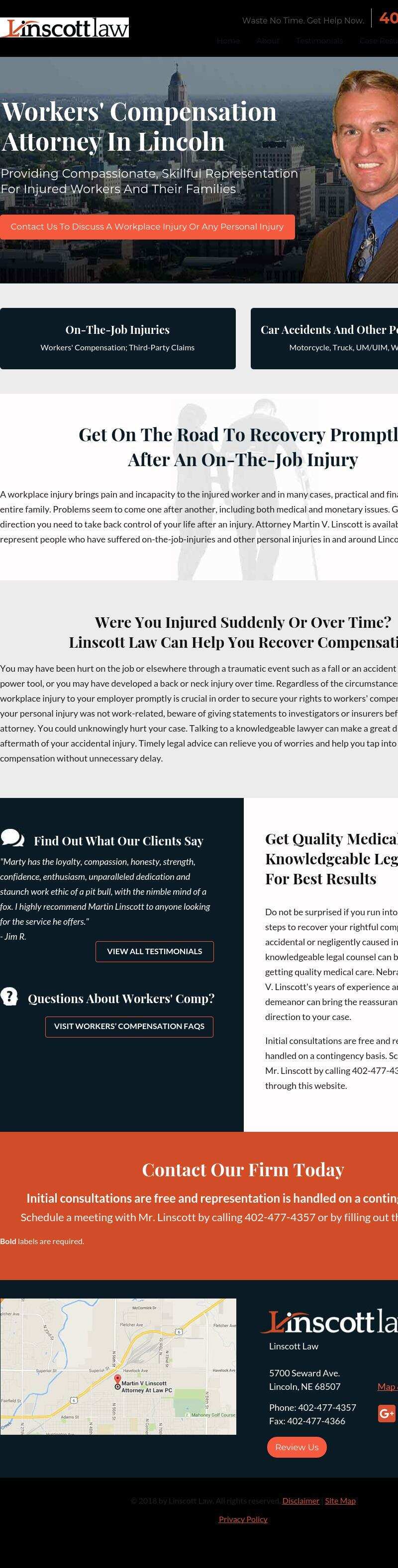 Martin Linscott - Lincoln NE Lawyers