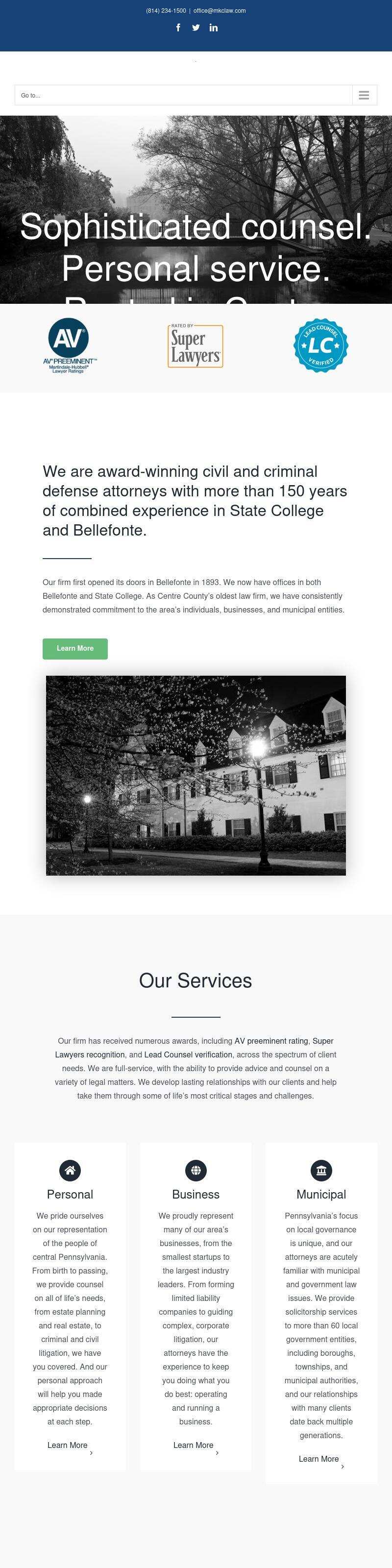 Miller, Kistler & Campbell - State College PA Lawyers
