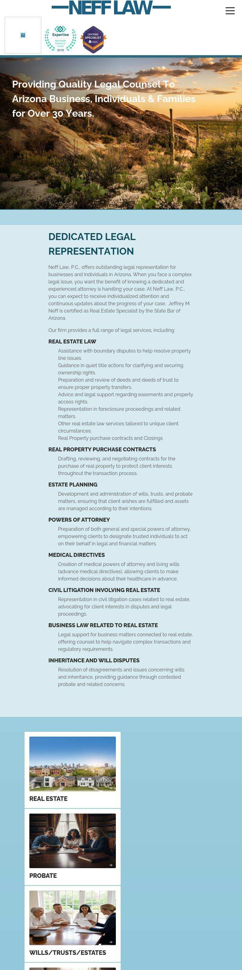 Neff & Griffith, P.C. - Tucson AZ Lawyers