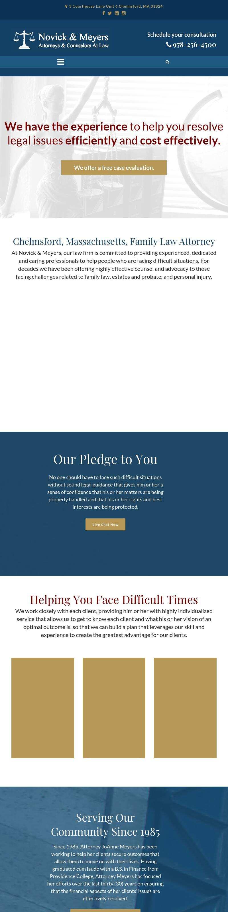 Novick & Meyers - Chelmsford MA Lawyers