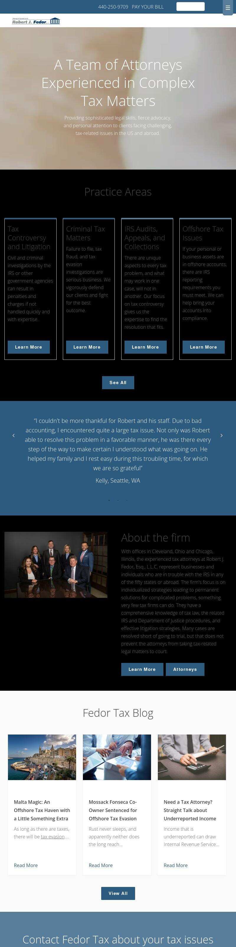 Robert J. Fedor, Esq., L.L.C. - Chicago IL Lawyers