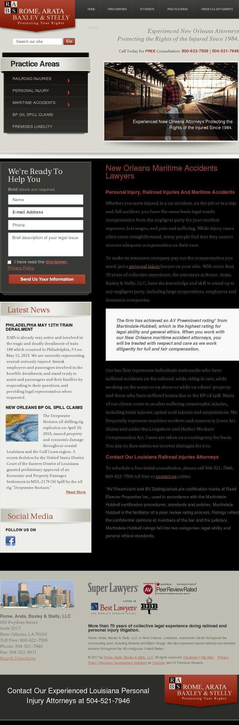Rome, Arata, Baxley & Stelly, LLC - Pearland TX Lawyers