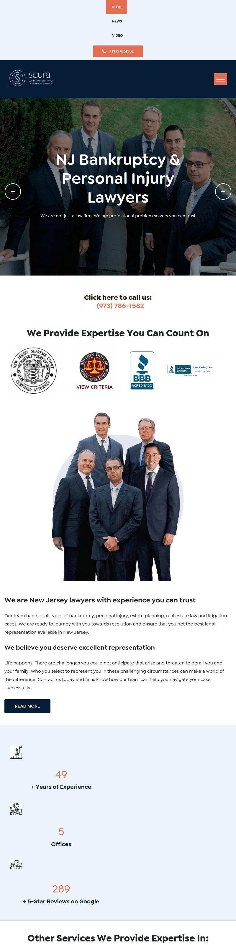 Scura, Wigfield, Heyer & Stevens, LLP - Hoboken NJ Lawyers