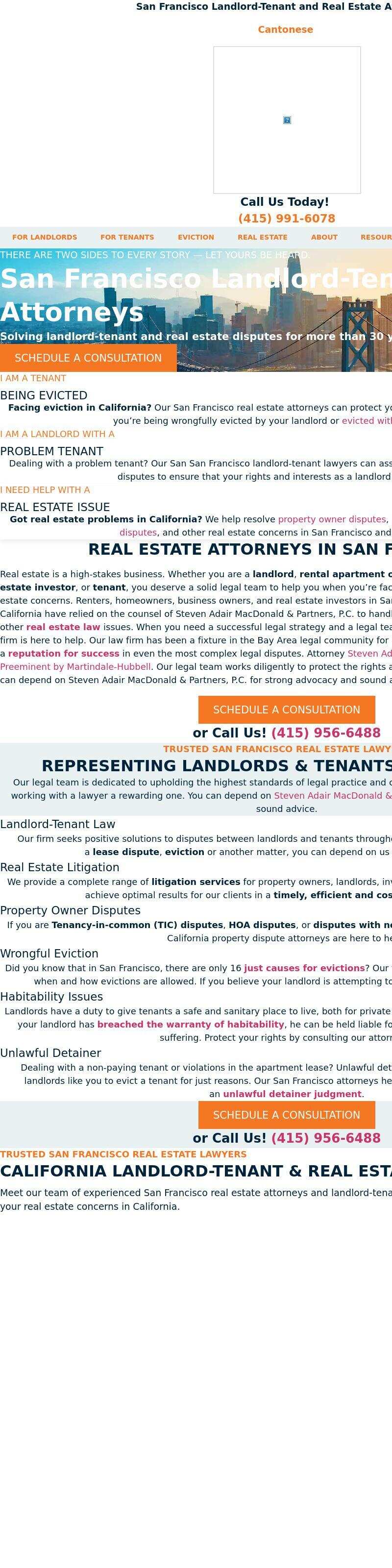 Steven Adair MacDonald & Partners, P.C. - San Francisco CA Lawyers